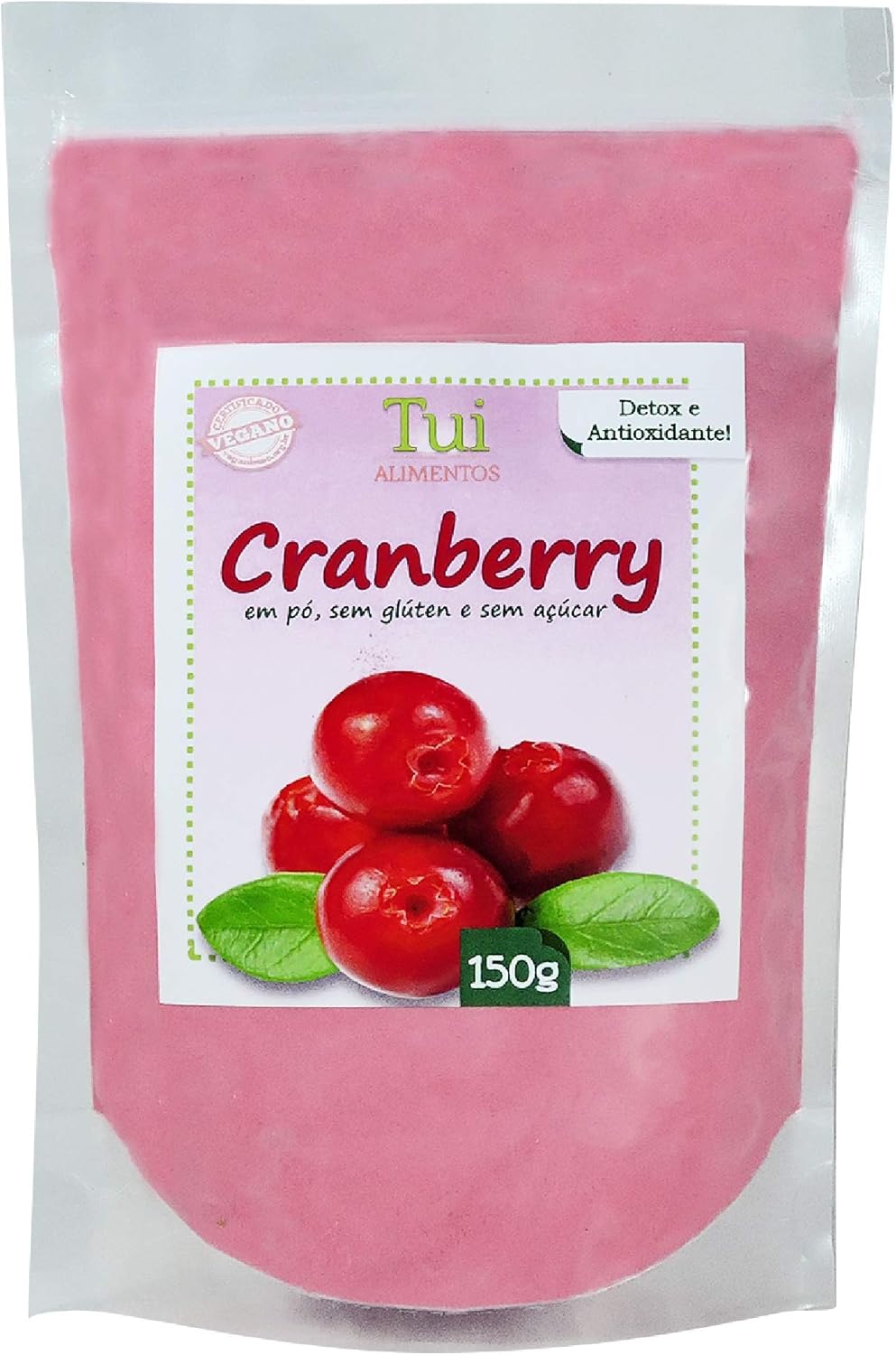 TUI ALIMENTOS Cranberry Em Pó 150 G