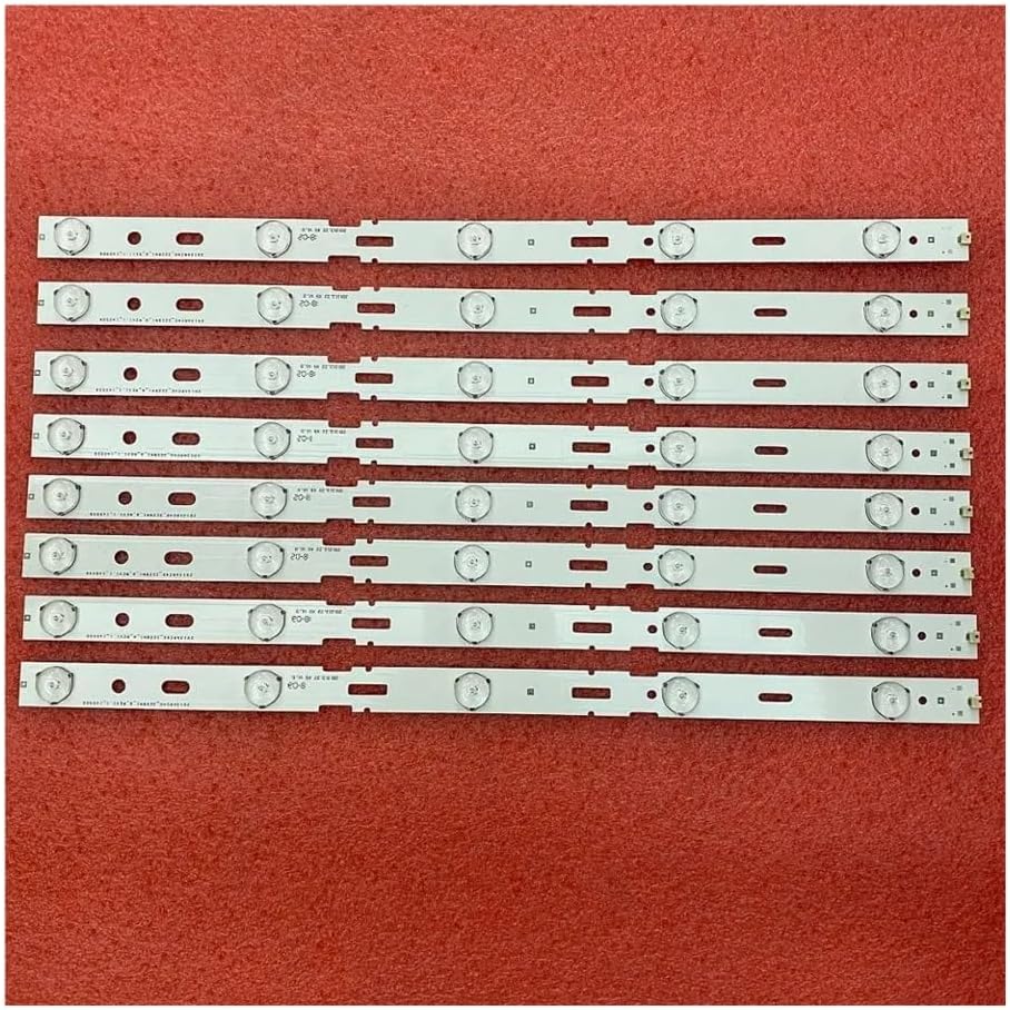 Strip Compatible with 40VLE5520BG 40VLX7000BP 40VLE565BG 40VLE6520BL 40-LB-M520 40VLE4421BF 2013HI400 LED40K30JD Spare Parts(8pcs for 1 TV)