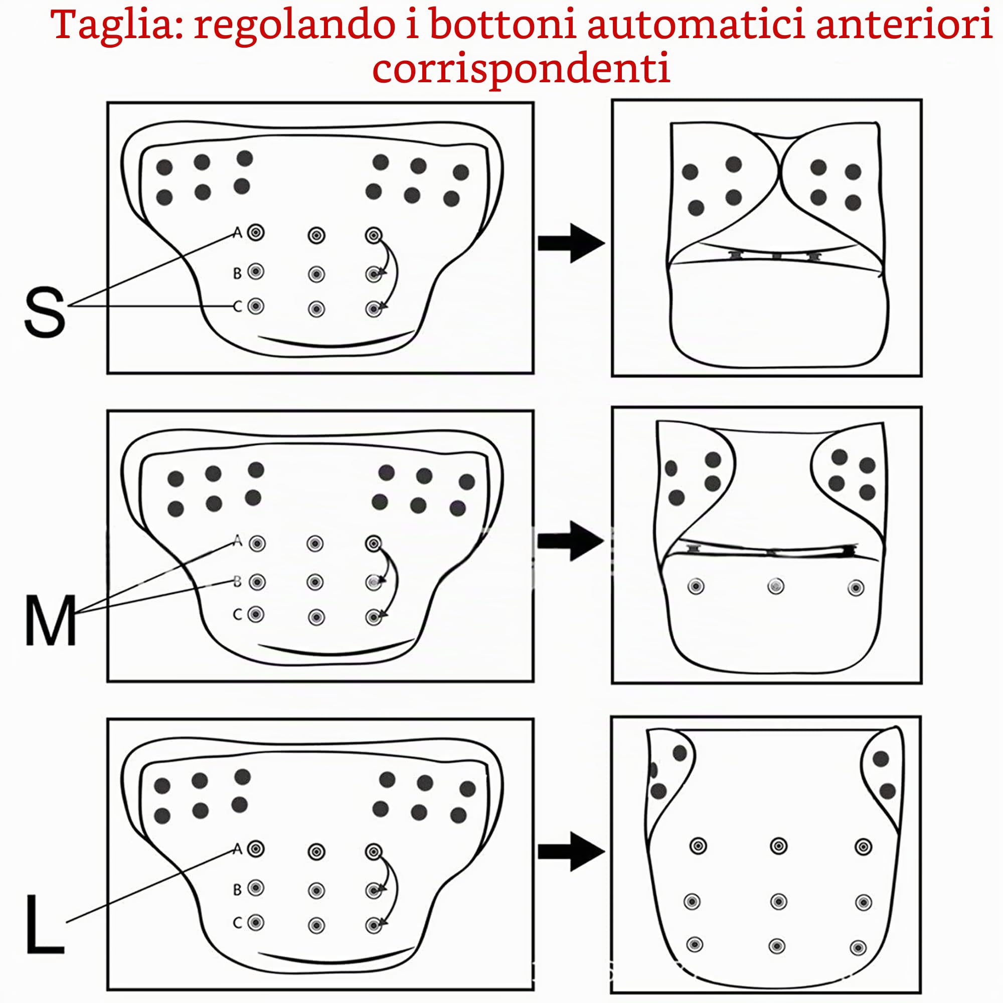 Teamoy Pannolini da Bagno Riutilizzabili Confezione da 2, Costume Regolabili Lavabili per Neonati Ragazze
