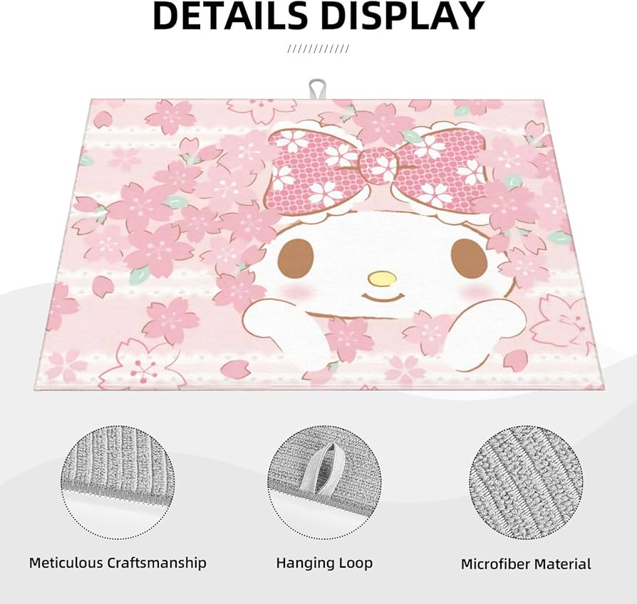 Amazon.co.jp: マイメロディ 水切りマット 吸水マット キッチン 水切り Amazon.co.jp: マイメロディ 水切りマット 吸水マット キッチン 水切り