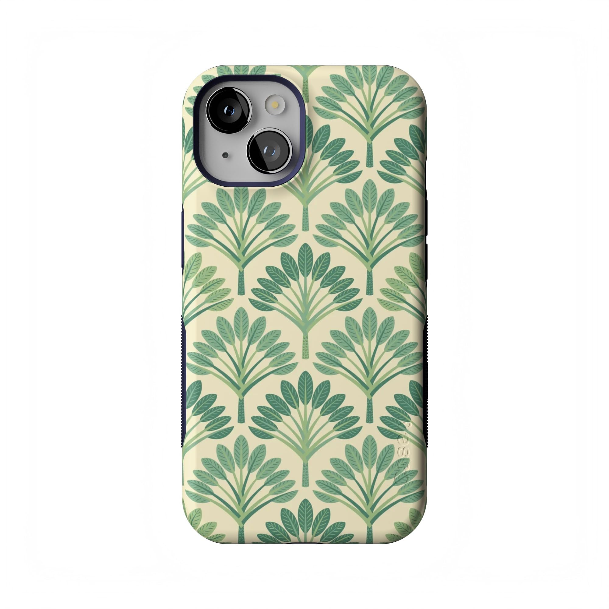 Casely iPhone 14 Case | Palm Royale | Palm Beach | Compatible with MagSafe | Bold Protective Design