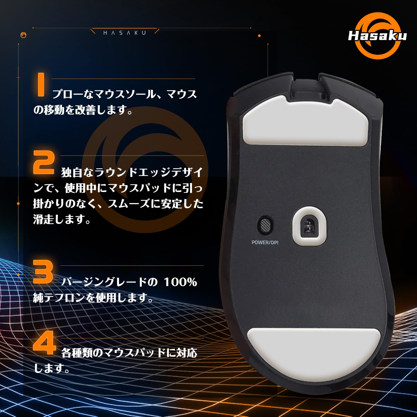 Amazon.co.jp: Razer DeathAdder V4 Pro ゲーミングマウス 用 2
