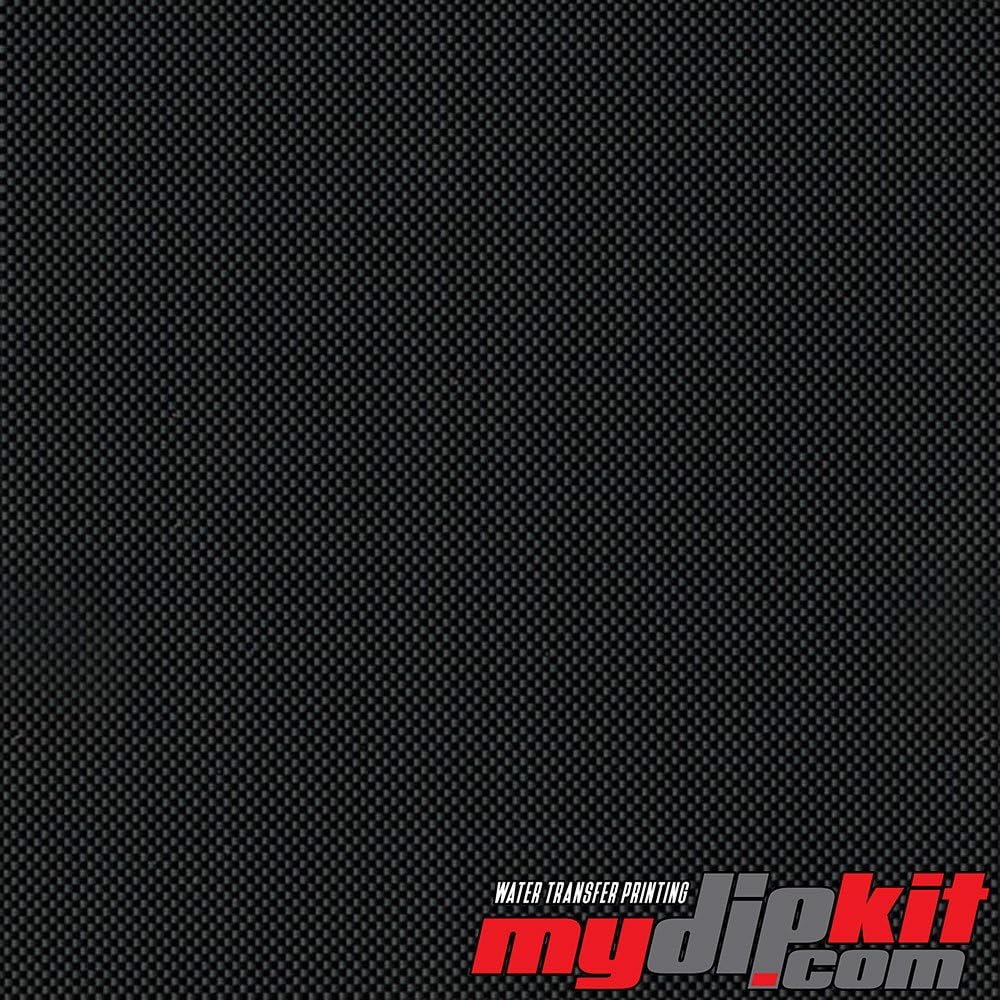 Hydrographic Film - Water Transfer Printing - Hydro Dipping - Silver and Clear Carbon Fiber - CF-28-80