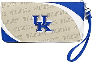 Littlearth Women's NCAA Curve Zip Organizer Wallet - UK Wildcats