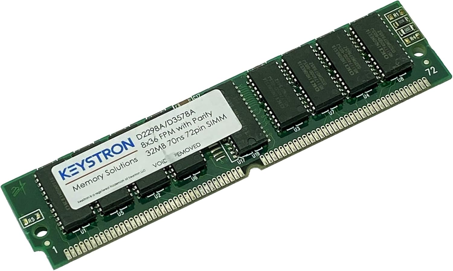 D2298A D3578A 32MB 72pin 70ns FP w/Parity SIMM Memory Upgrade for HP LaserJet & DesignJet