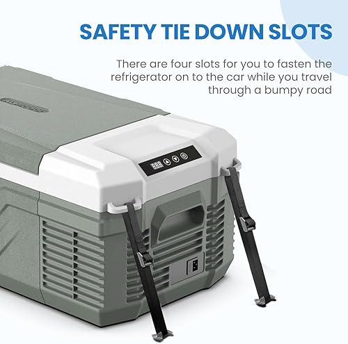 Miniatura 9 de Alpicool Refrigerador de 12 voltios de 12 V, refrigerador portátil de 16 cuartos de galón para automóvil, 1224 V CC 110  240 V CA para camión,