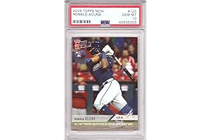 2018 Topps Now Baseball #125 Ronald Acuna Jr. Rookie Card PSA 10 Gem Mint
