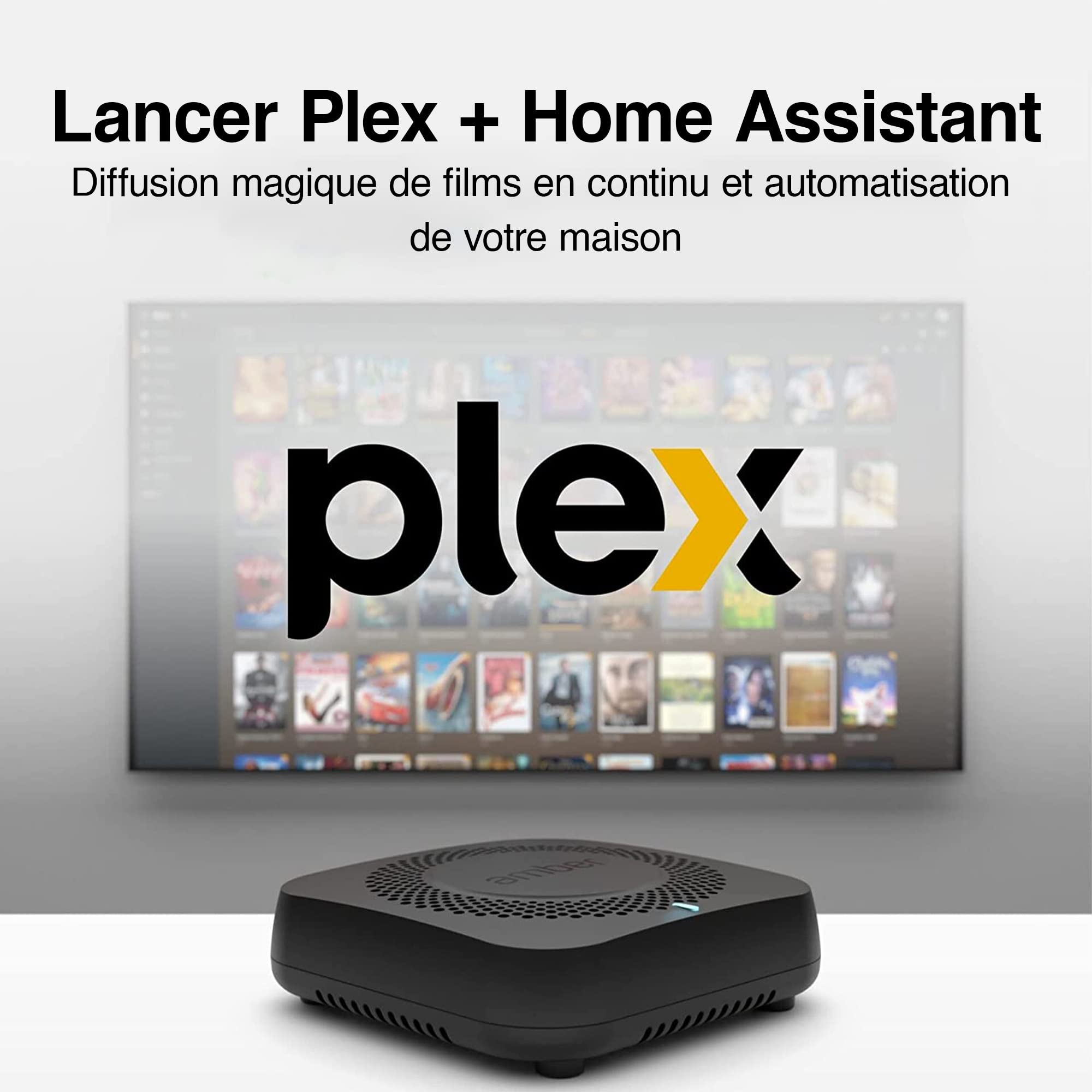 Dispositif de Stockage Cloud Personnel pour fichiers multimédias de données, SSD Haute Vitesse intégré de 512 Go avec Stockage USB, Compatible Plex et Home Assistant/iOS/Android/Windows/Mac