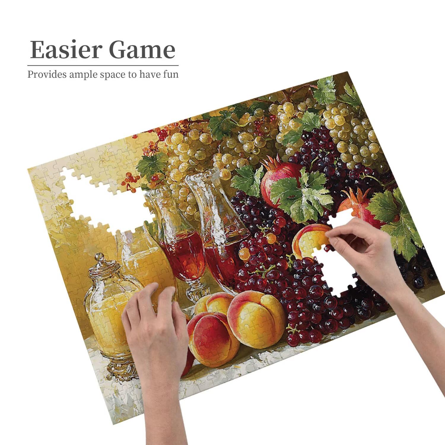 Puzzle dla dorosłych 2000 elementów owoce 100 x 70 cm niemożliwe trudne wyzwanie, puzzle dla dorosłych gra edukacyjna wyzwanie zabawki 2000 elementów puzzli dla dorosłych, kreatywna rozrywka prezent u