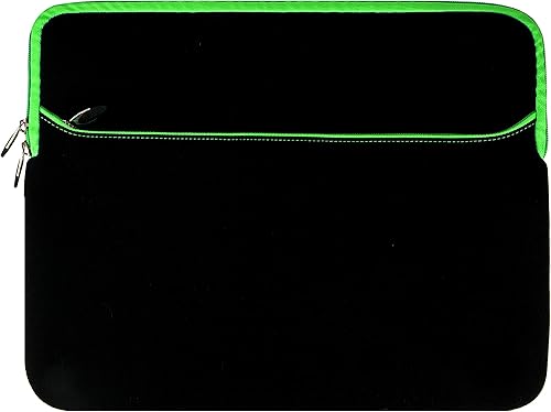 Miniatura 1 de Funda protectora negra verde para monitor portátil AOC 16 pulgadas 16T2, I1659FWUX, E1659FWUX, E1659FWUX, E1659FWU, I1601FWUX