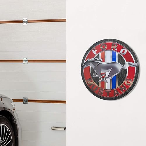 Miniatura 229 de American Art Decor Letrero de metal con forma de cúpula – Decoración retro de habitación para bar, cueva de hombre, garaje, sala de juegos, Corona