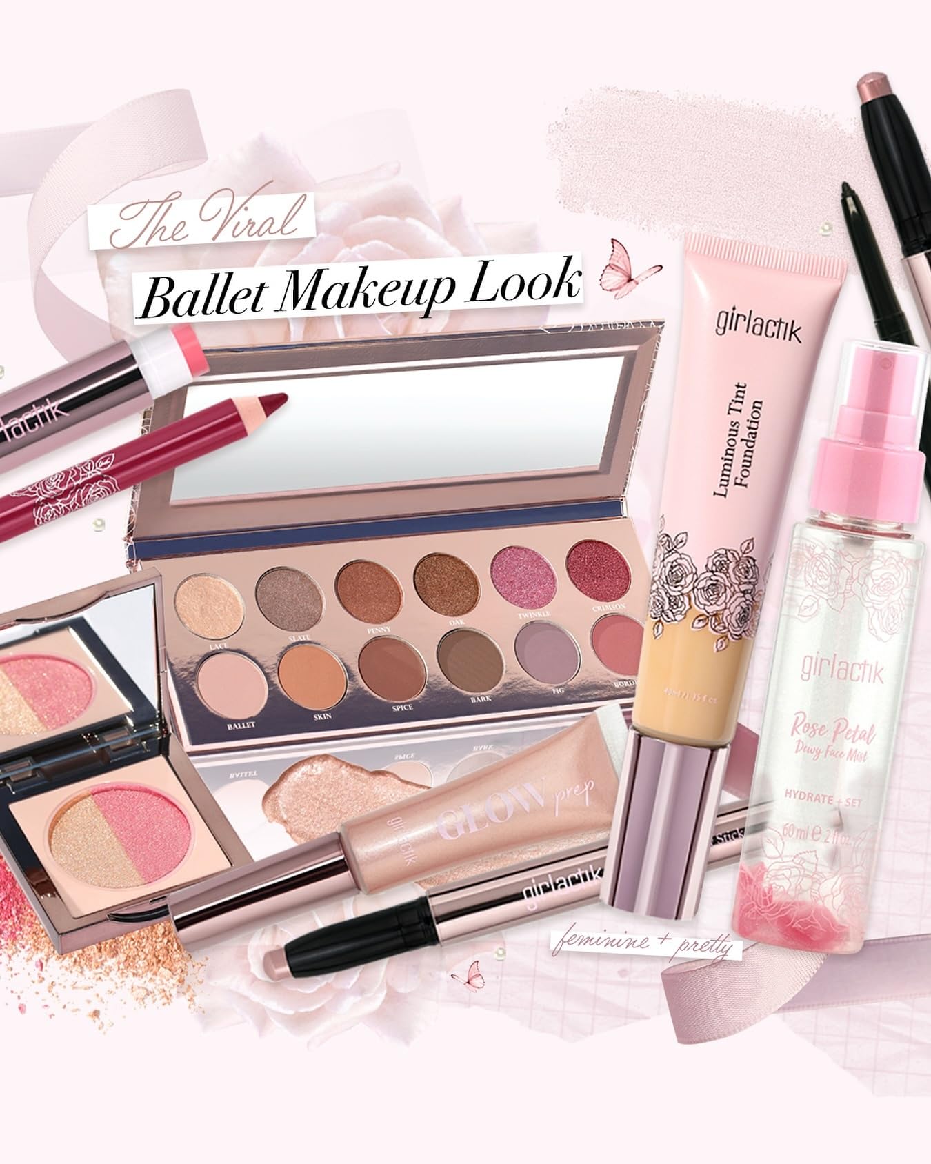 Amazon.com : Girlactik Luminous Tint Foundation – Hydrating 2-in-1