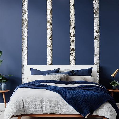 Miniatura 3 de Calcomanías de pared de árbol de abedul grande, calcomanías de pared de árbol natural, calcomanías de pared de árbol grande, calcomanías de pared de