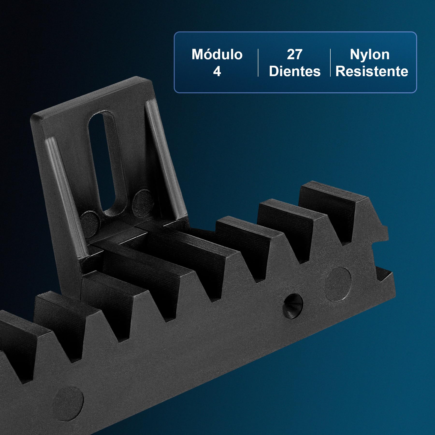 CO-Z 1M Cremallera de Nailon