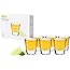 True Set of 6 Classic Shot Glasses, 1.5 Oz Shot Glass Set, Dishwasher Safe Cocktail Measuring Glass
