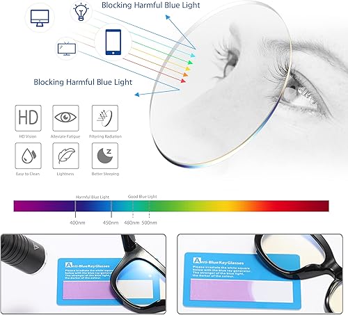 Miniatura 5 de NaNaKo Paquete de 4 lentes de lectura de ojo de gato para mujer, anteojos ligeros de moda