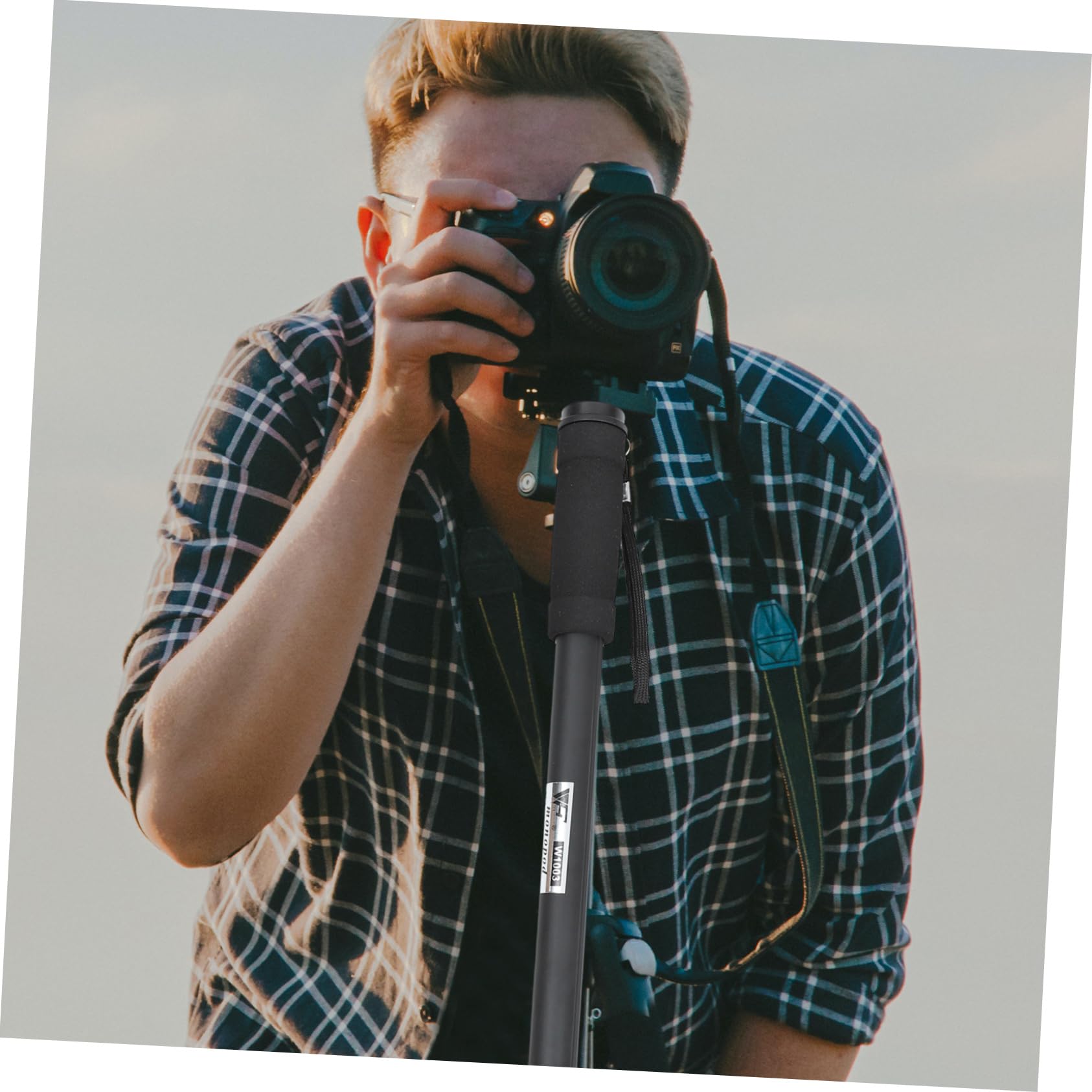 SHINEOFI Monopiede Telescopico Compatto Per Fotocamere Digitali Asta Per Dslr Per Viaggi Eventi Sportivi e Fotografia All Aperto