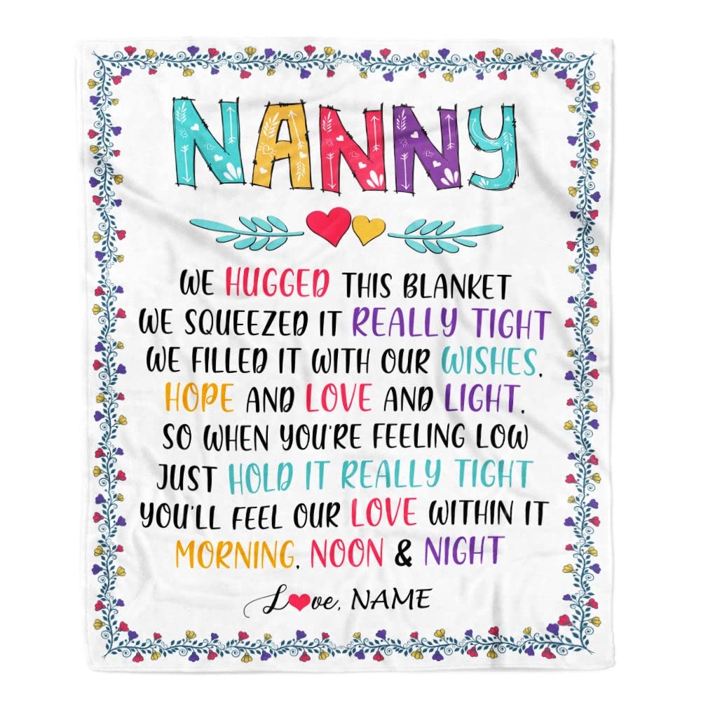 CenturyTee Personalized Nanny Blanket