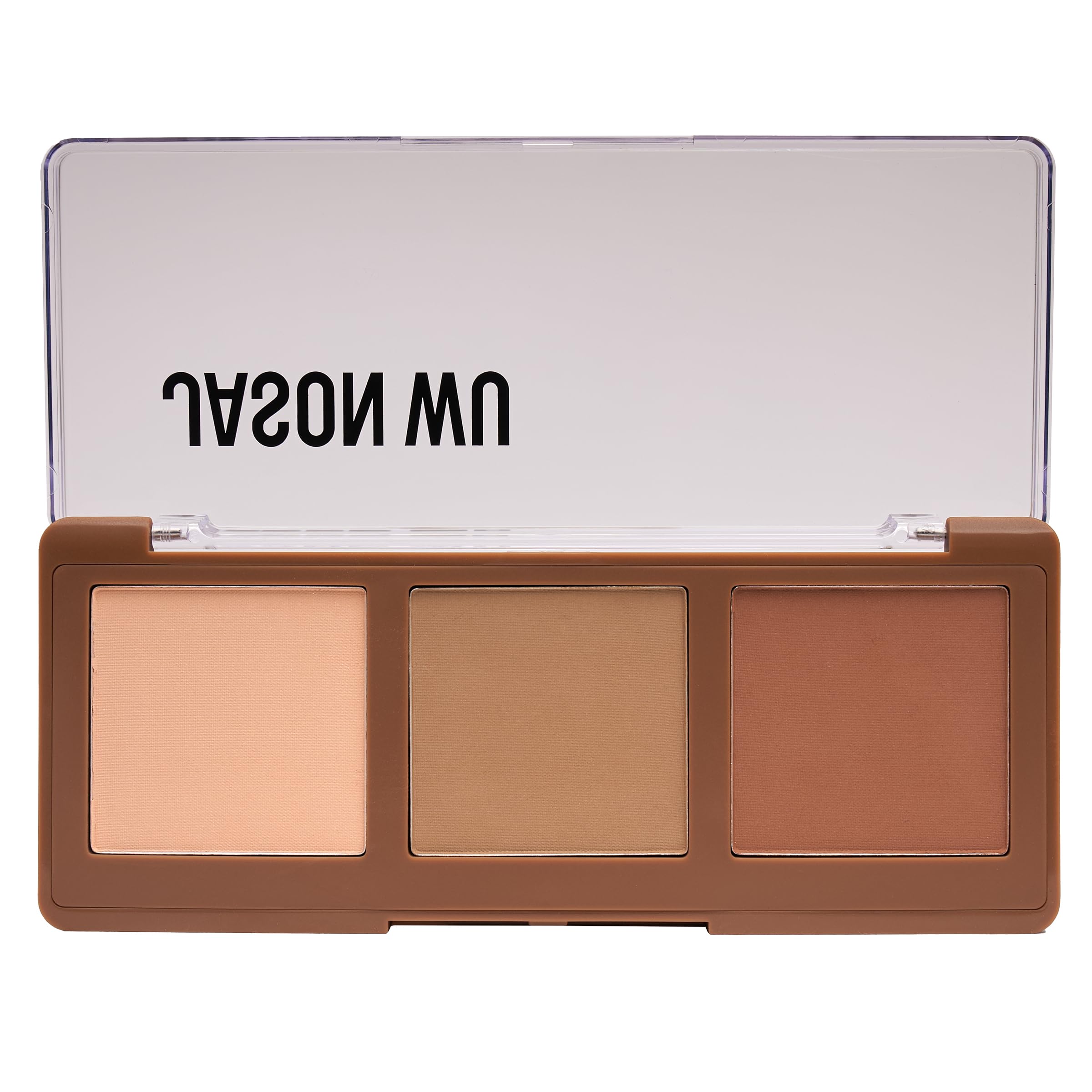 Sunlight Bronzer Trio - Vegano y libre de crueldad animal - Paleta bronceadora cálida de 3 bandejas - Acabado mate para brillo bañado por el sol - Contorno natural, tez radiante - 0.53 oz (15 4