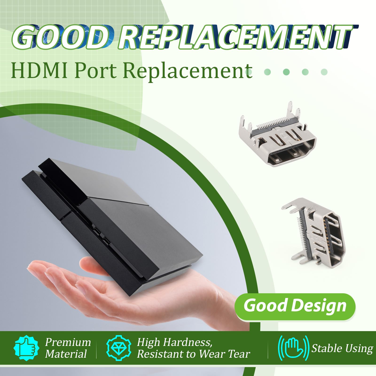 Amazon.com: 2PCS for PS4 HDMI Port Replacement for Sony