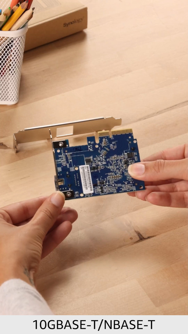 Synology 10Gb Ethernet Adapter - Smooth Migration to 10GbE