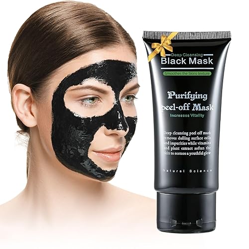 Removedor de puntos negros para la cara, máscara negra, máscara de carbón, removedor de poros de puntos negros para la nariz, limpieza profunda,