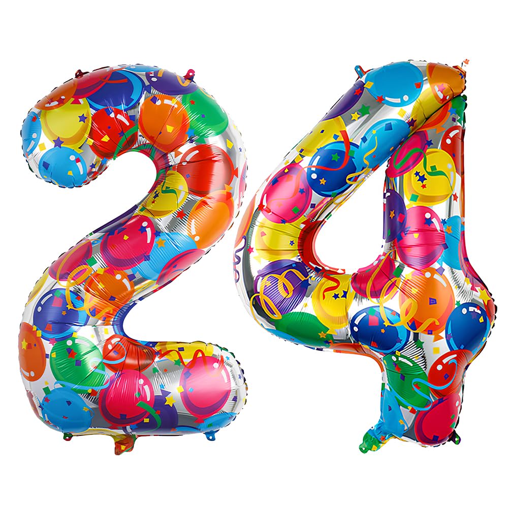 Foil Globo Número 5 Azul 40" (101cm), Inflable Helio o aire, Gigante Numeros 0-9, 10-19, 20-29, 30-100, Grande Globos Decoración para La Boda Aniversario y Cumpleaños Fiestas — view 560