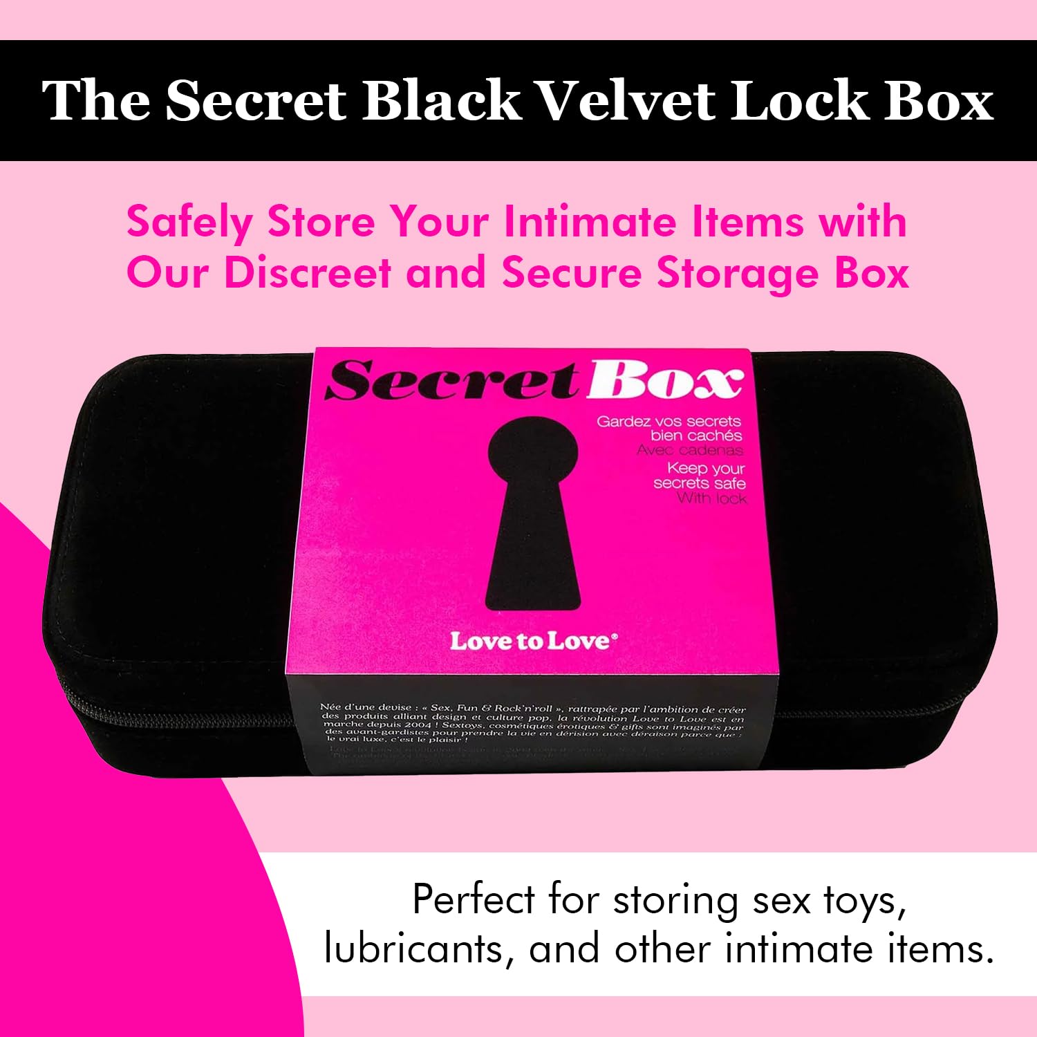 sex toy lockbox Amazon.com: Tioncy Toy Box Lockable Storage Case Toy Organizer Toy Storage  with 6 Pcs 3 Size Game Toys Drawstring Storage Bags : Home & Kitchen