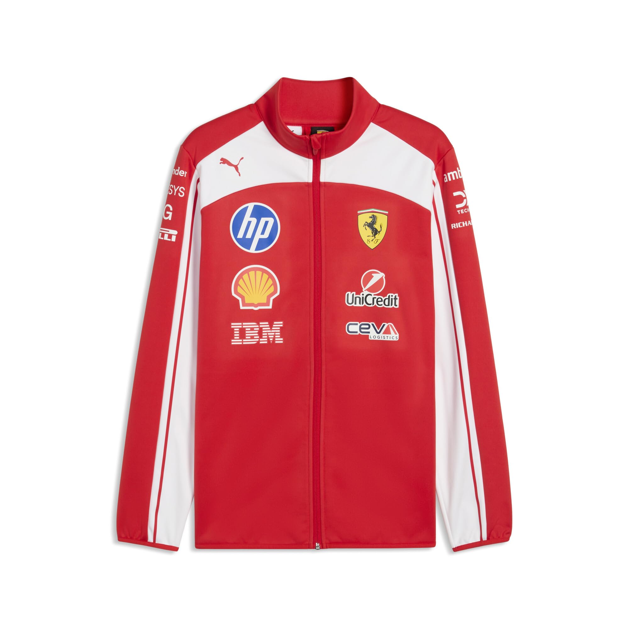 Puma Men's Red Scuderia Ferrari F1 2026 Team Softshell Jacket - Size: Xxl