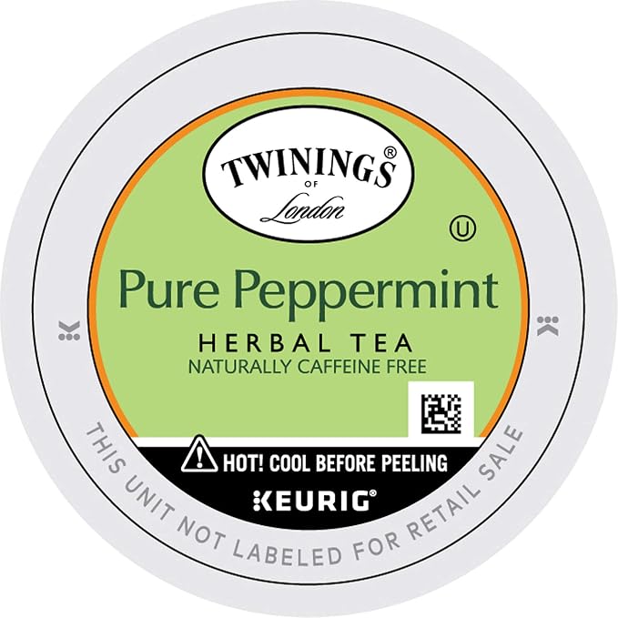 Twinings Pure Peppermint Tea K-Cup Pods 