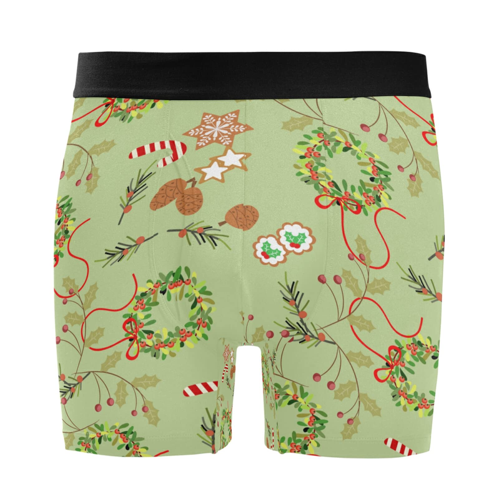 Bóxer para hombre calzoncillos pack de 2 ropa interior elástica ultrasuaves verde 7