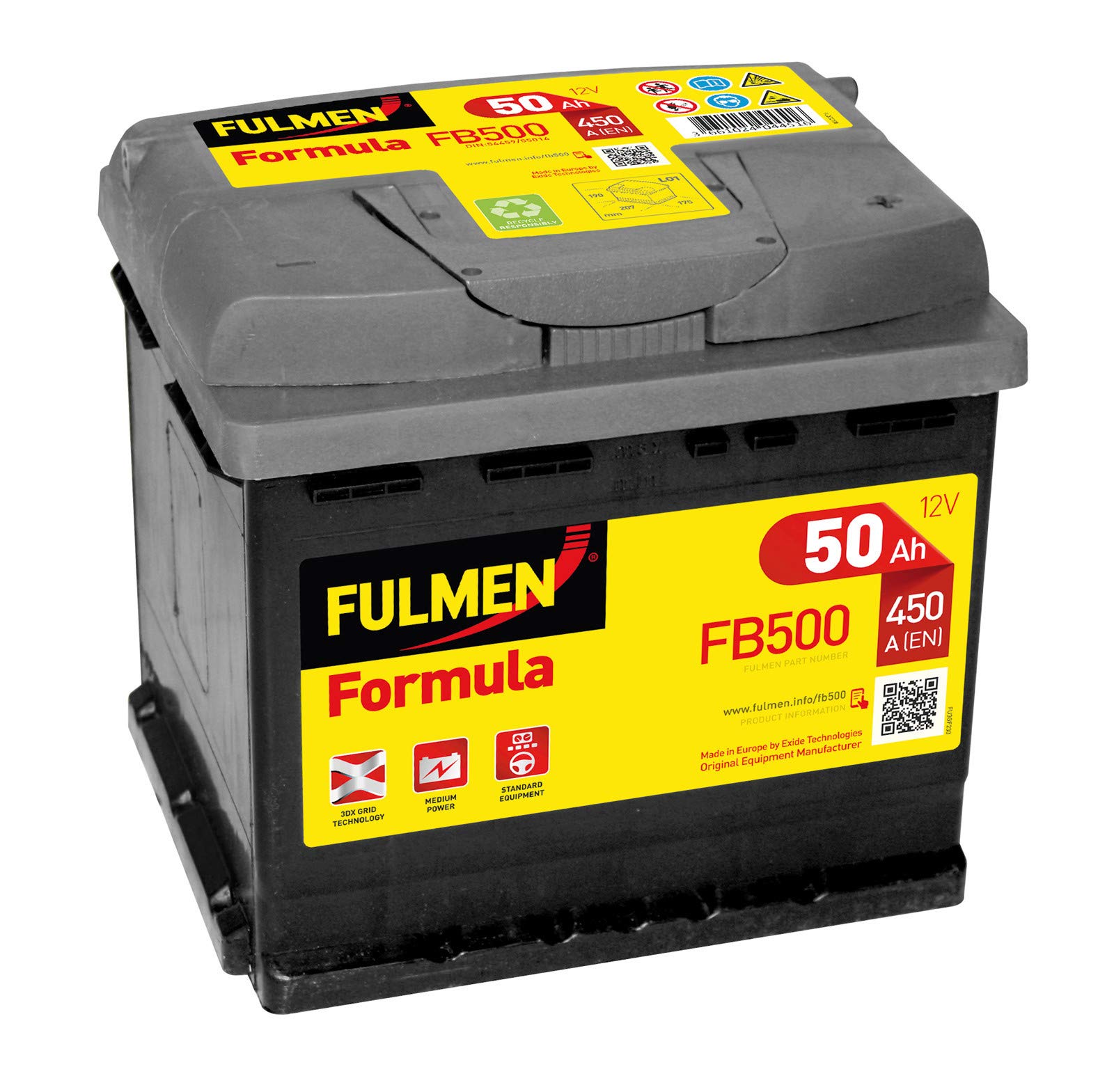 Lampa exfb500 Batterie
