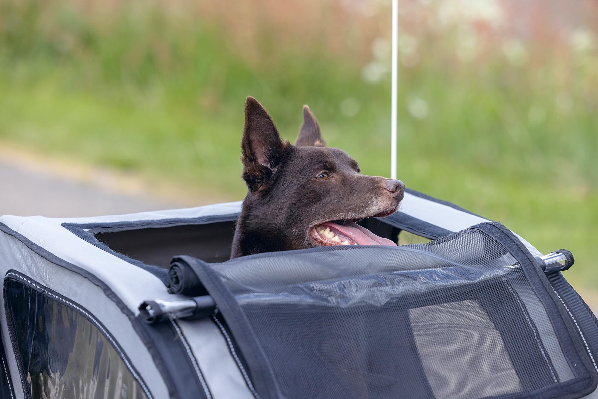 Karlie Doggy Liner Paris De Luxe Teflon® L: 148 cm B: 90 cm H: 88 cm grau-schwarz