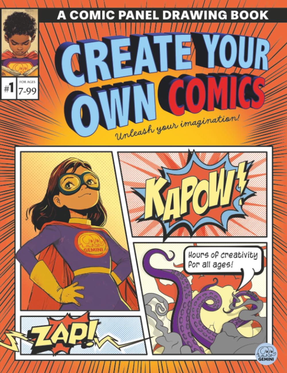 Create Your Own Comics: Comic and Graphic Novel Drawing Activity Book (Cosy Create)