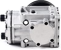 Vista 1 de Compresor de CA del A/C con embrague de 2 ranuras para 1996-1999 para Freightliner Peterbilt Kenworth-CFC688-21589 10.0L