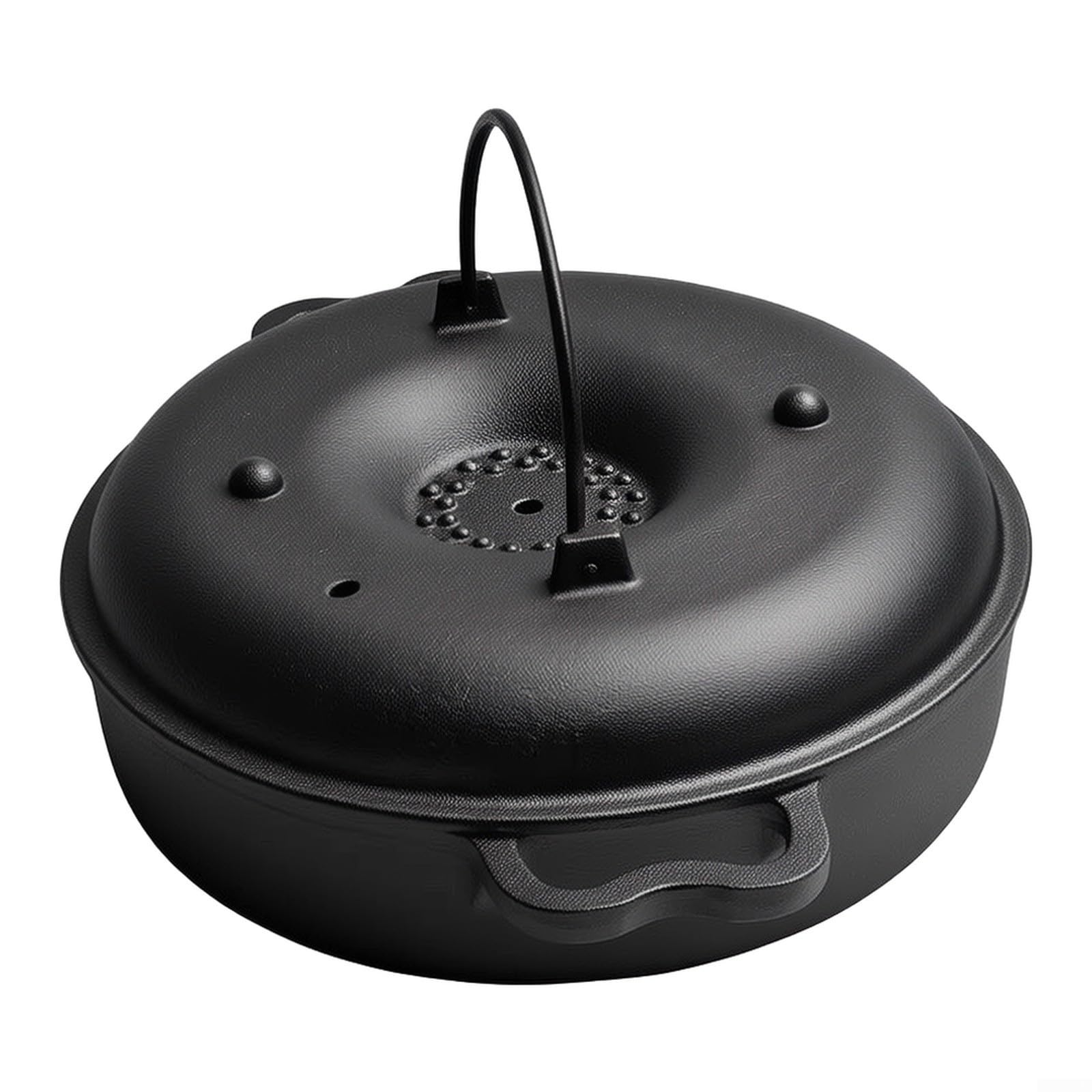 Asador Redondo Hierro para fundido 27cm Exterior Asador Redondo
