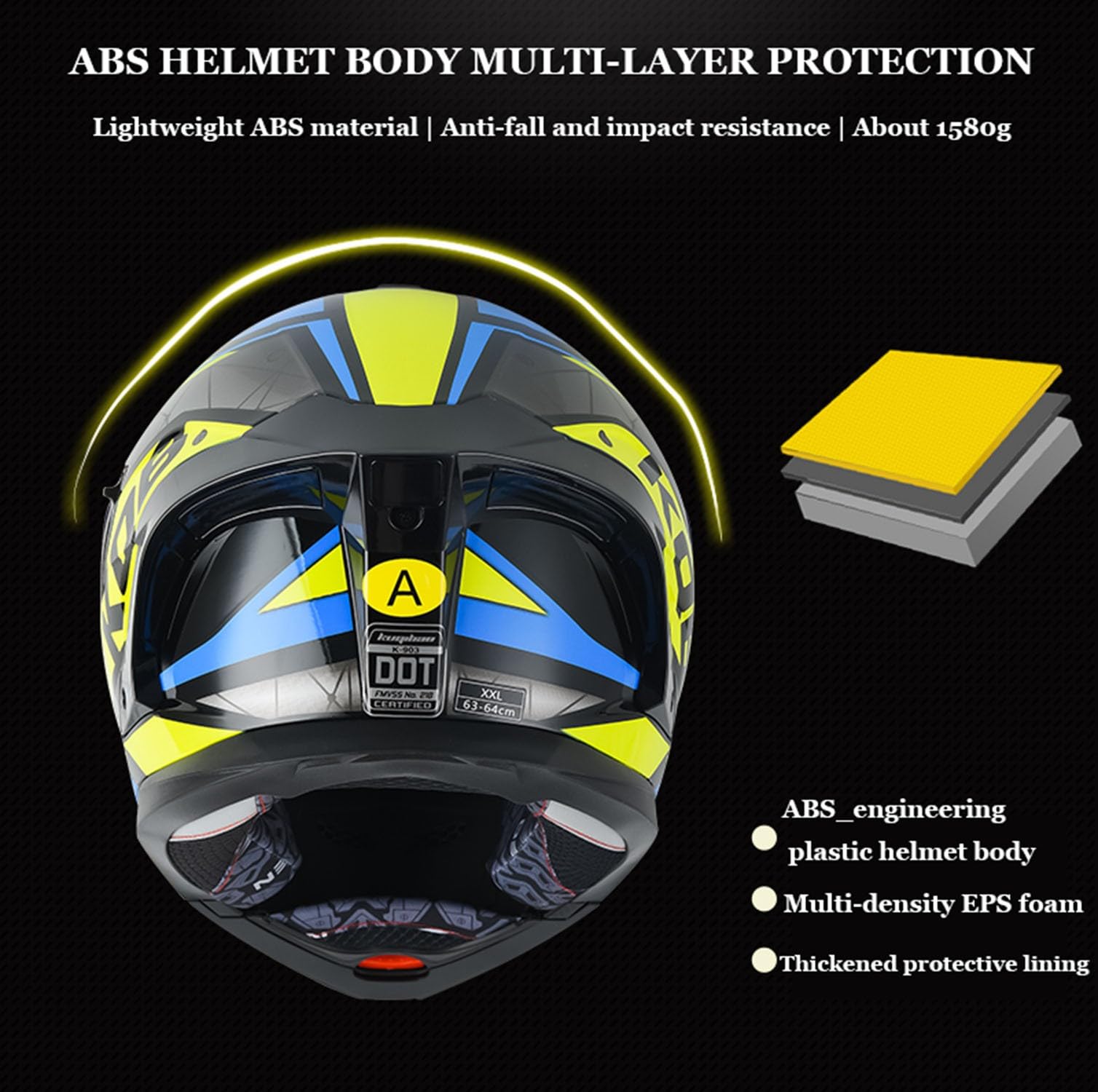 Klapphelm mit Sonnenblende Bluetooth Motorradhelm Helm Motorrad Klapphelm Motorradhelm ECE Zertifiziert Integralhelme Mit Doppelvisier Motorradhelm Klappbar Für Herren Damen