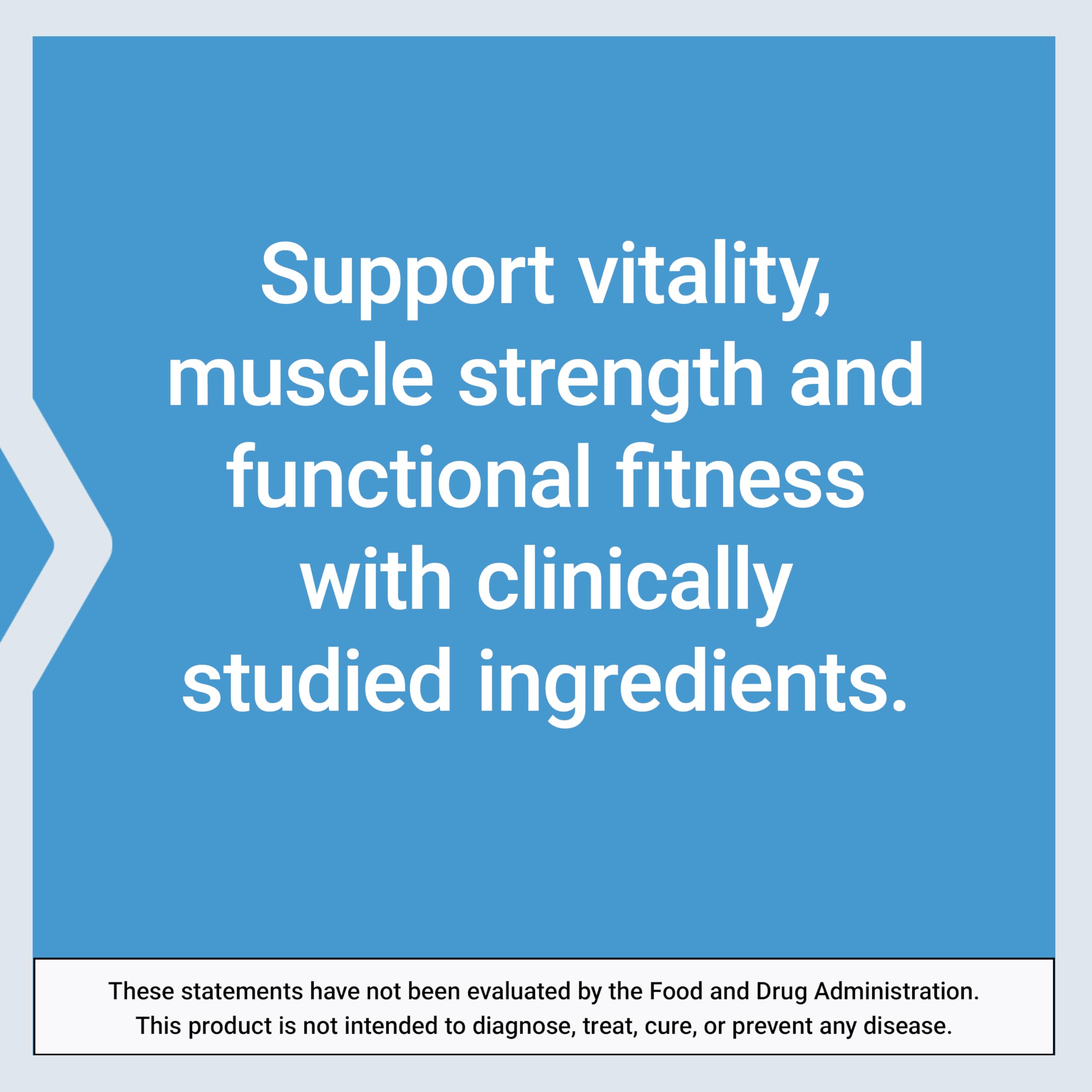 Life Extension Active Vitality and Strength, Muscle Health, 30 Capsules — Amazon image 6
