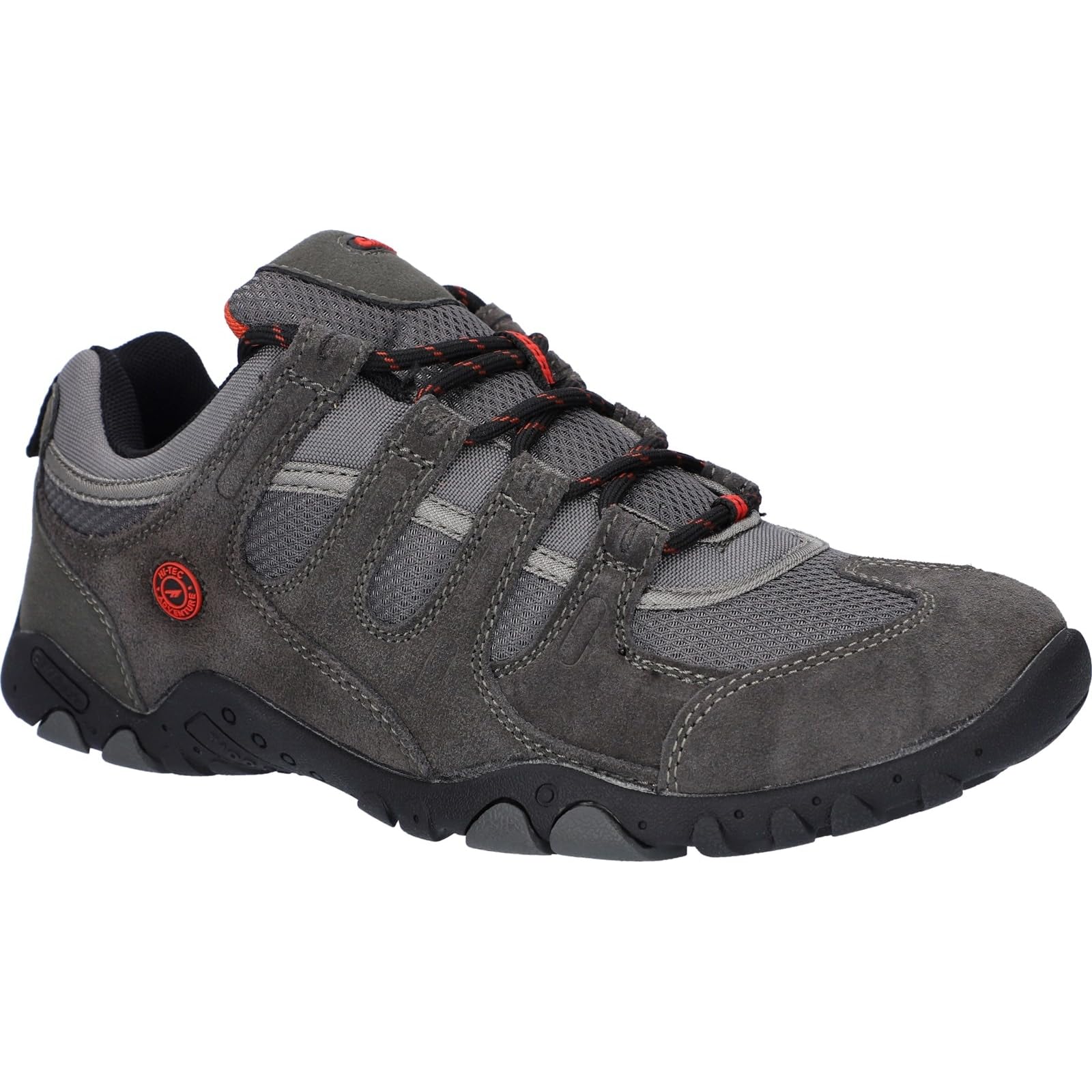 Hi-Tec Quadra Ii Shoes Charcoal/zingy Red
