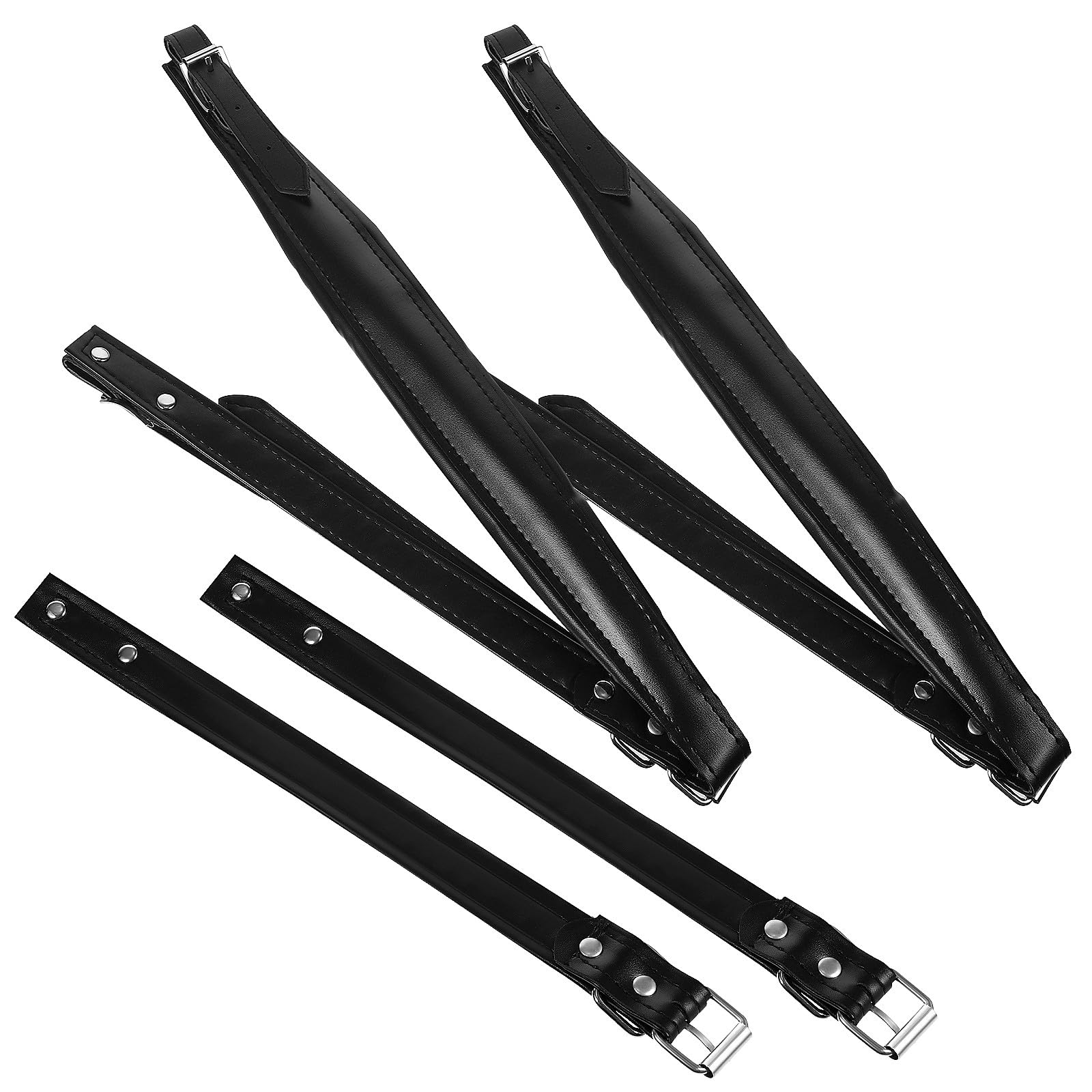 Cinturón de Hombro Tipo Acordeón Ajustable Negro Correa Resistente y Desmontable para Acordeón Accesorio Compacto para Músicos Tirantes Repuesto para Acordeones