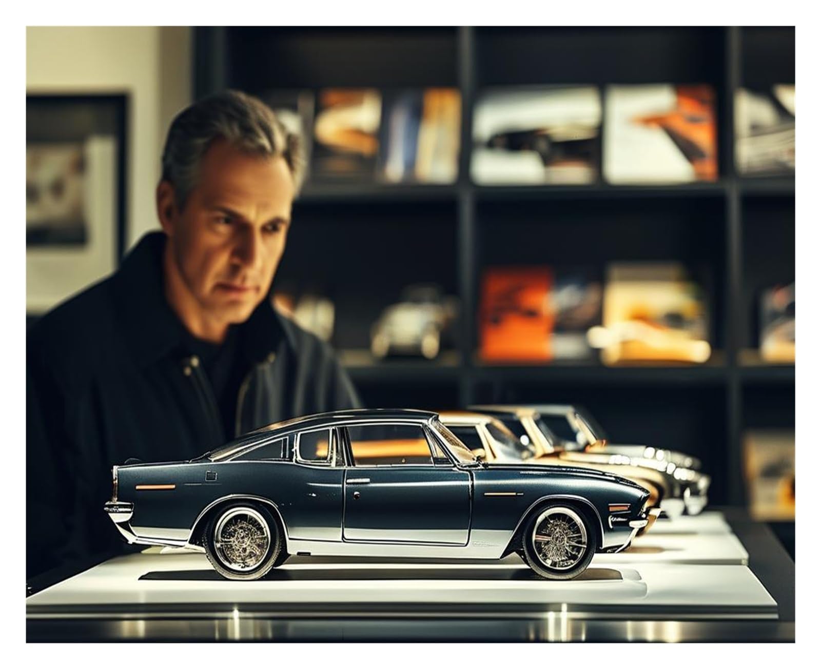 Metallo Scala Replica 1:87 Per Citroen CX Nilsson DDR Simulazione Modello Di Auto In Resina Statico Decorazione Da Tavolo Collezione Hobby Veicoli Giochi Set
