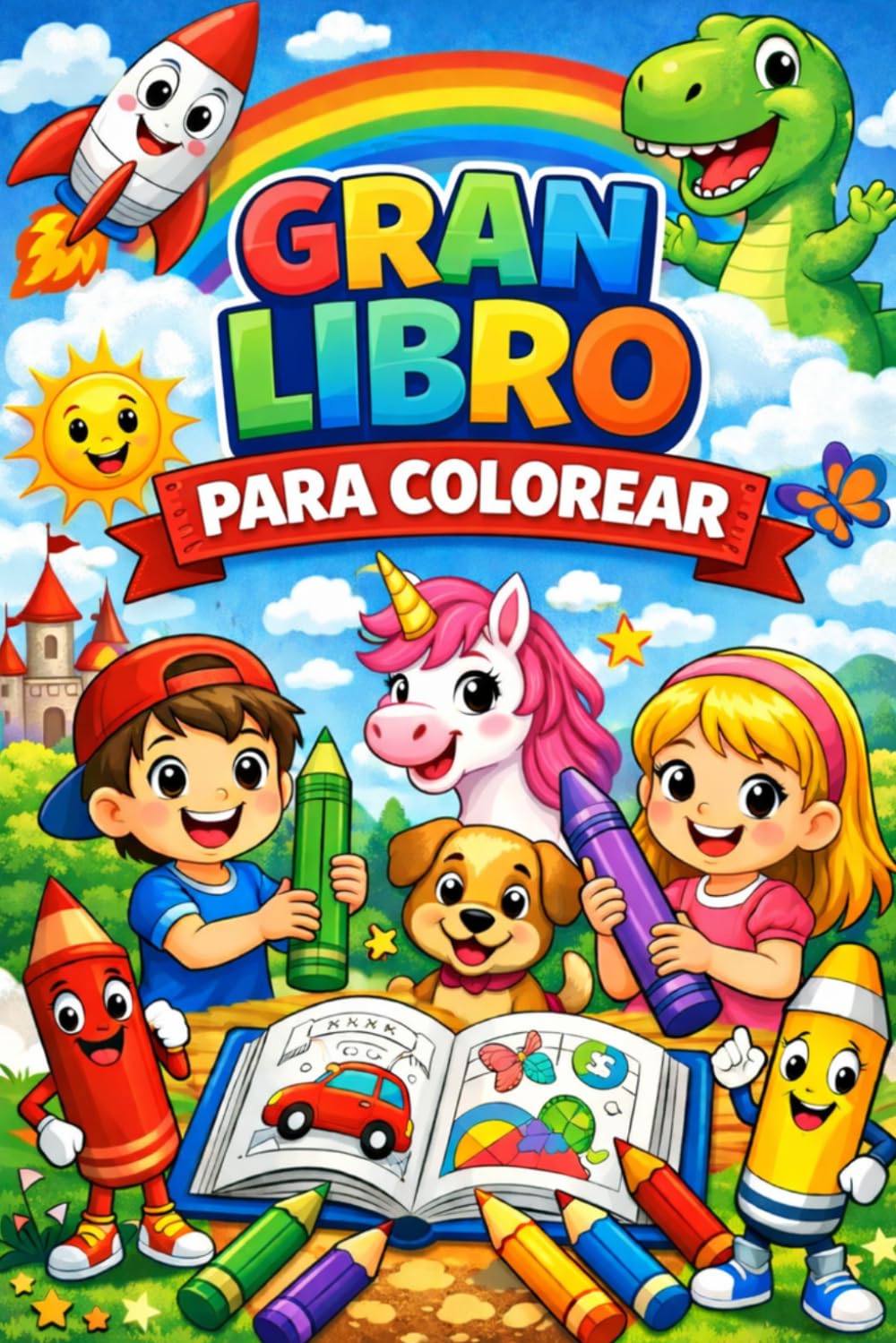 GRAN LIBRO PARA COLOREAR