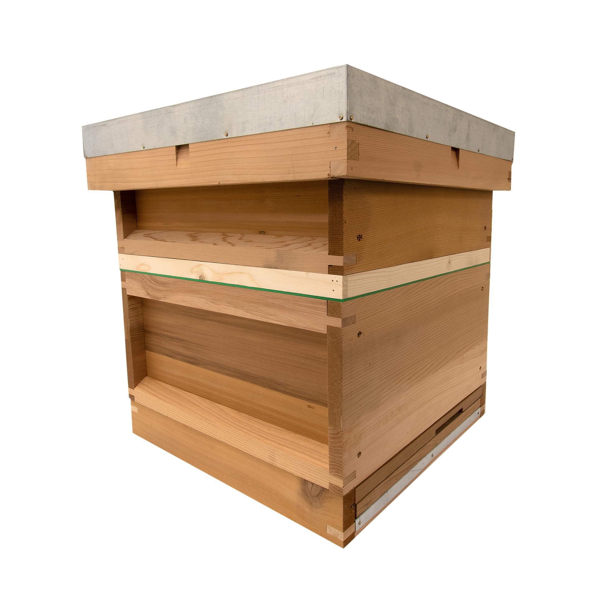 B.S National Western Cedar Hive with 2 Supers, Frames & Foundation