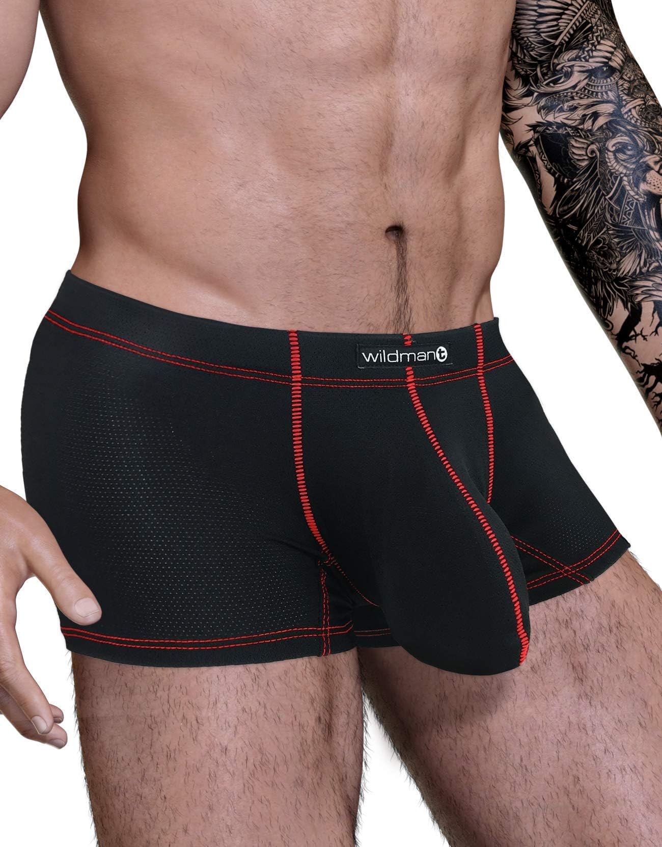 Stitch Big Boy Pouch Boxer Brief - Red