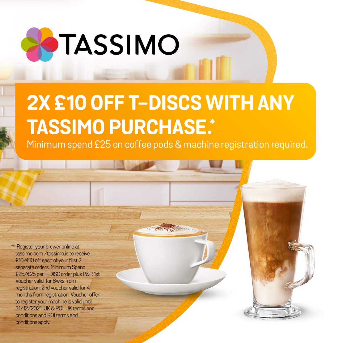 Tassimo by Bosch Suny 'Special Edition' TAS3102GB Coffee Machine,1300