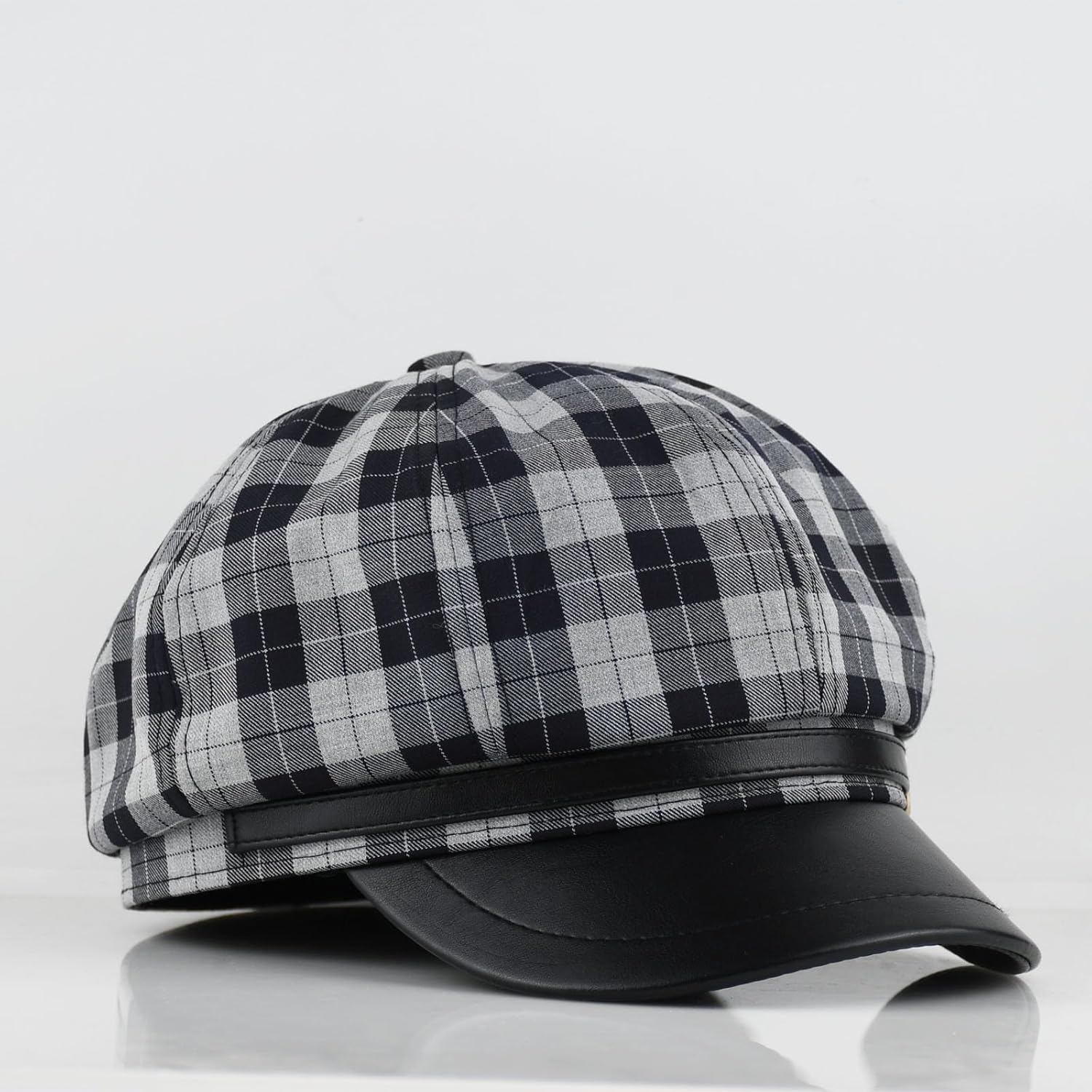 Newsboy Hats for Women - Retro Classic Plaid Hat Fashionable British Irish Beret Cap Girls Vintage Dressy Caps - Image 4