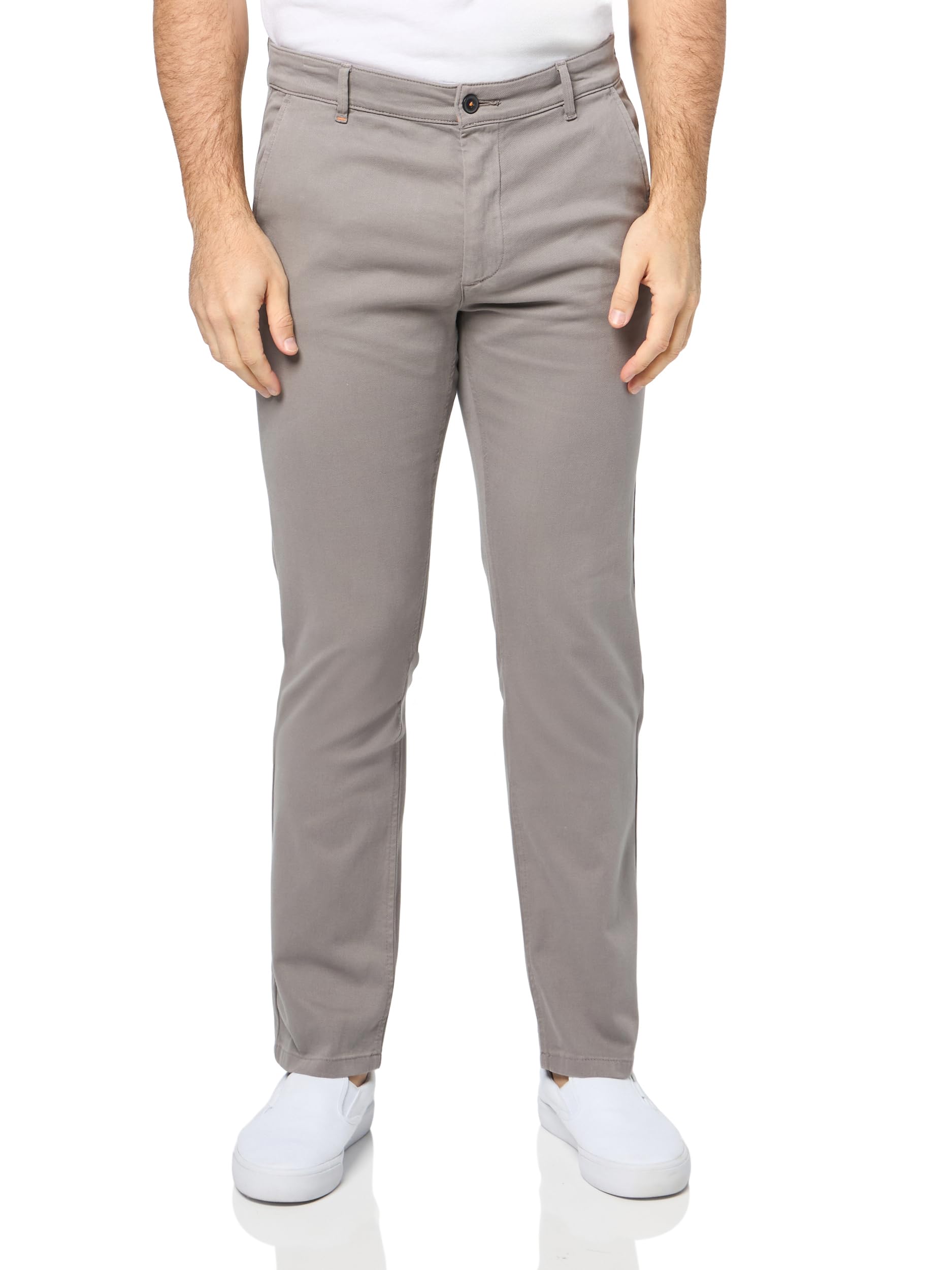 BOSS Mens Techno Twill Slim Fit Chino Trousers