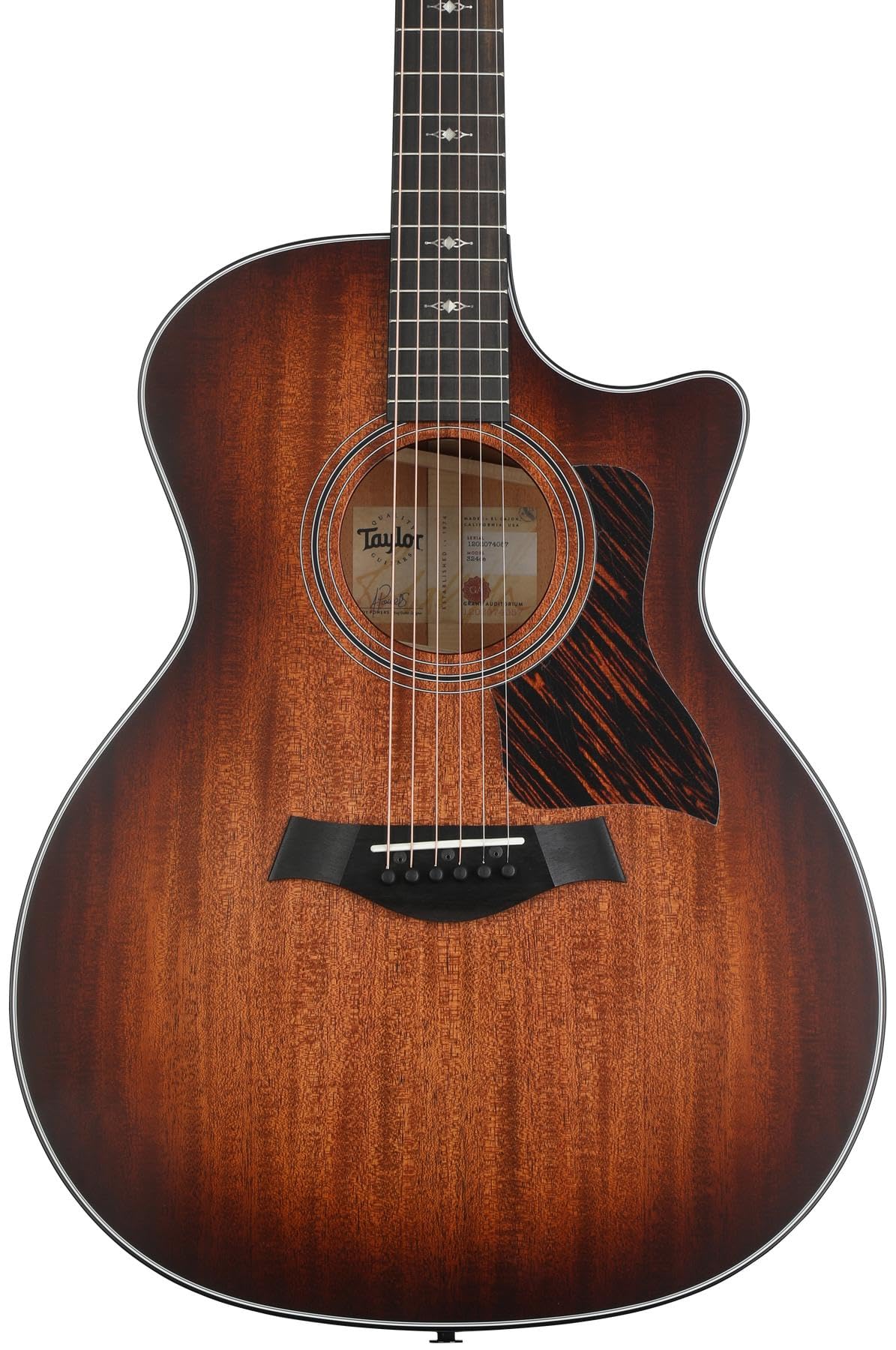 Taylor 324ce Acoustic-electric Guitar - Tobacco