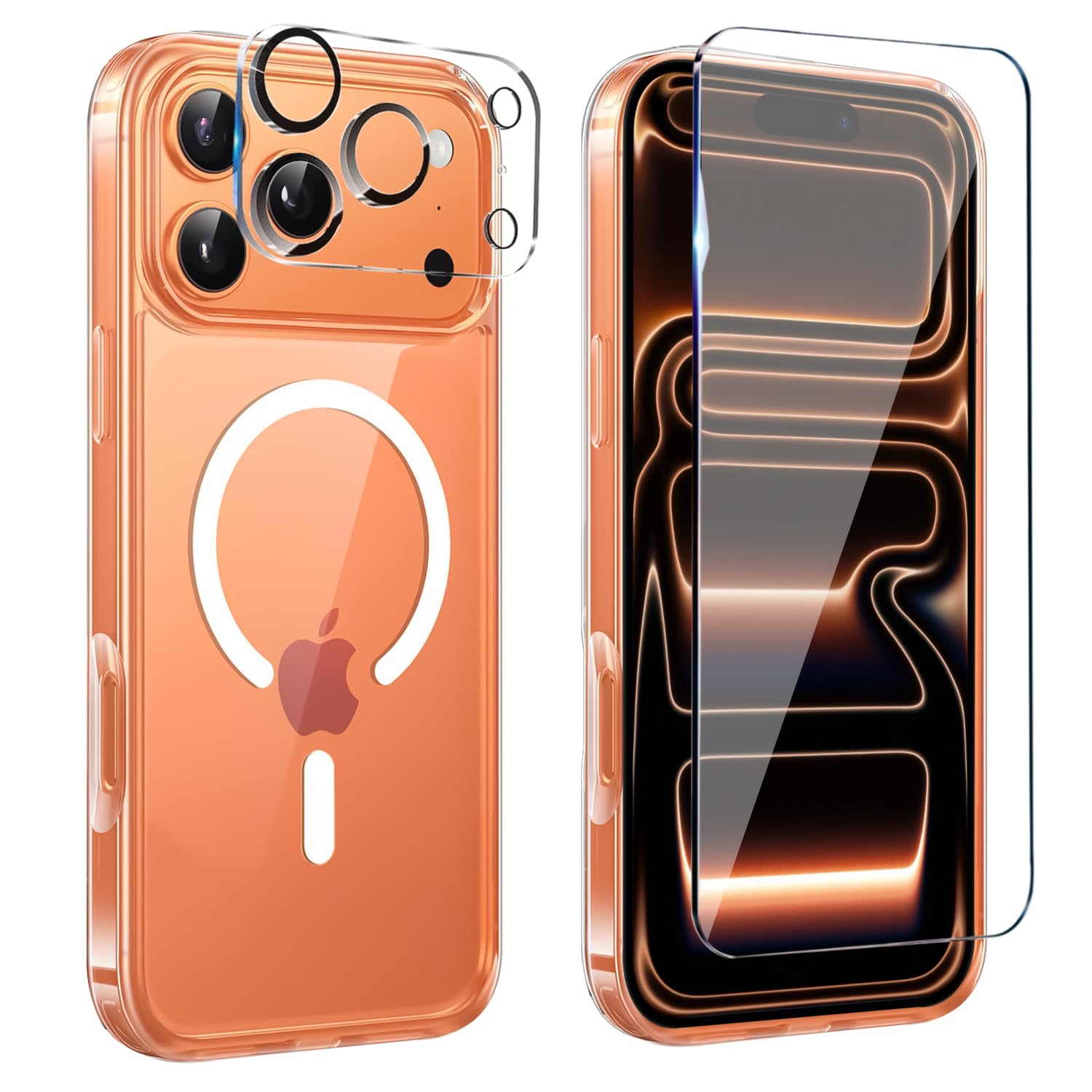 MagSafe対応iPhone17ProMax clear case Amazon.com: for iPhone 17 Pro Max Case Clear,Magnetic iPhone 17