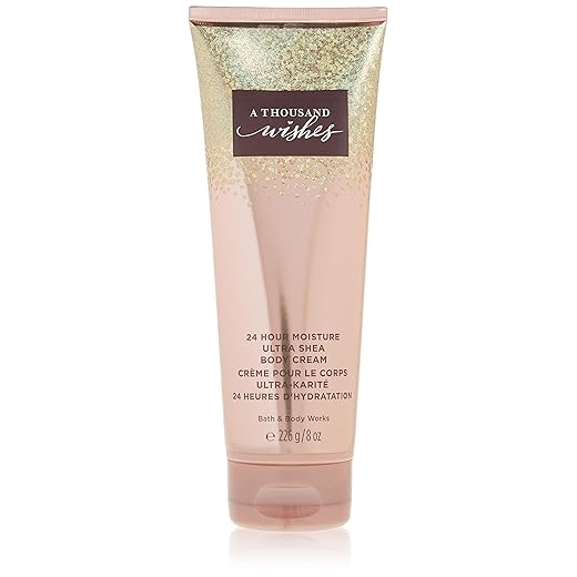Bath & Body Works A Thousand Wishes Ultra Shea Body Cream Women 8 oz